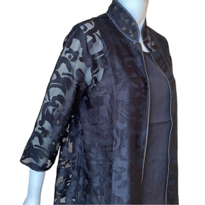 Salon Studio 3PC set Lace jacket blazer, camisole and pants Med NWT